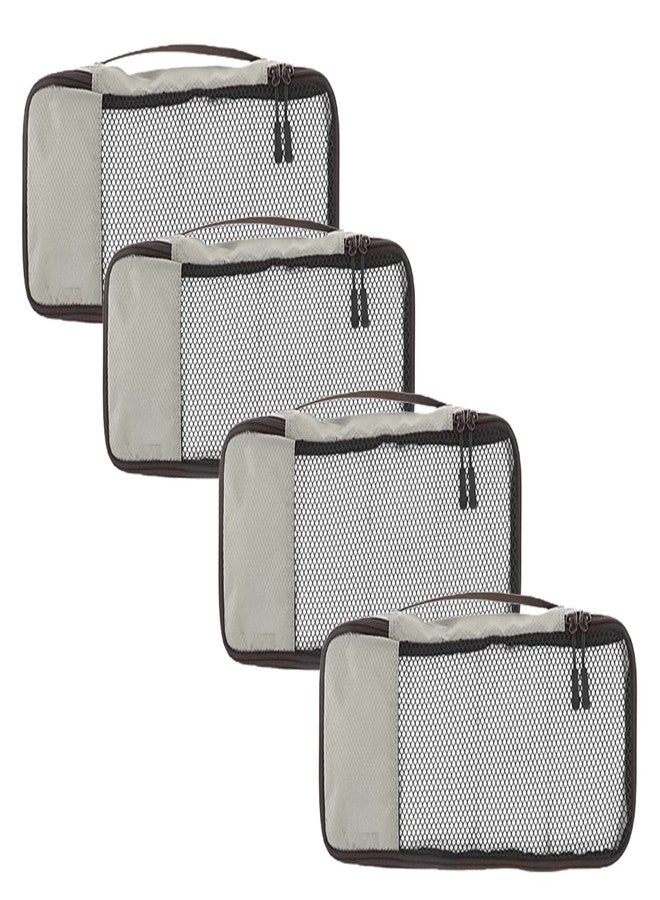 OxbOw Packing Cube Travel Organizer for Men and Women Luggage Laundry Clothes Storage Pouch Bags (Slim-4 Piece) - Image 2